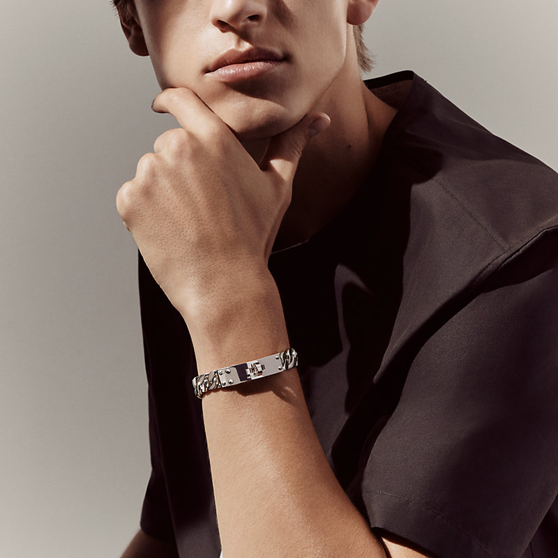 Kelly Gourmette bracelet, large model | Hermès USA